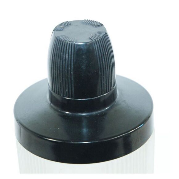 Vintage Art Deco Frosted Glass and Bakelite Empire Cocktail Shaker‎ - Picture 8 of 10